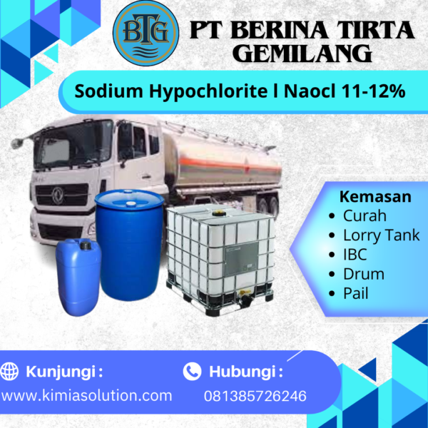 Jual Natrium Hipoklorit Terdekat | Harga Terbaik